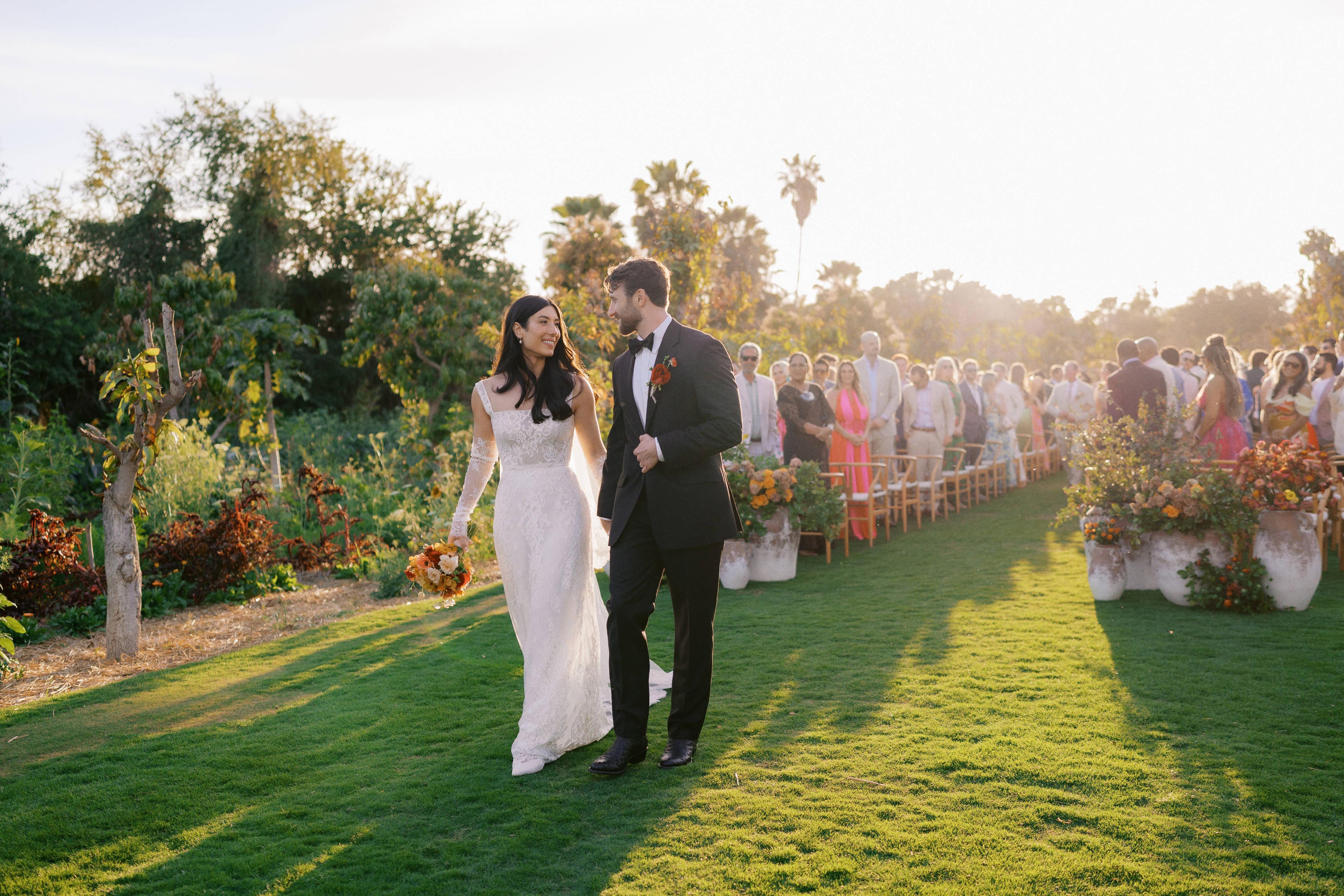 Photo by Somos Lumos, Featured in A Modern Winter Wedding at Flora Farms