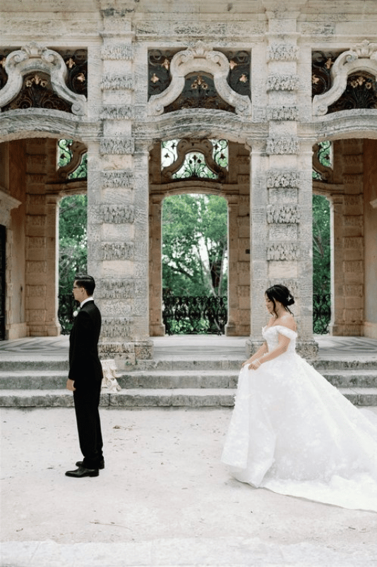 A Glamorous Summer Wedding at Vizcaya Museum and Gardens photo 2