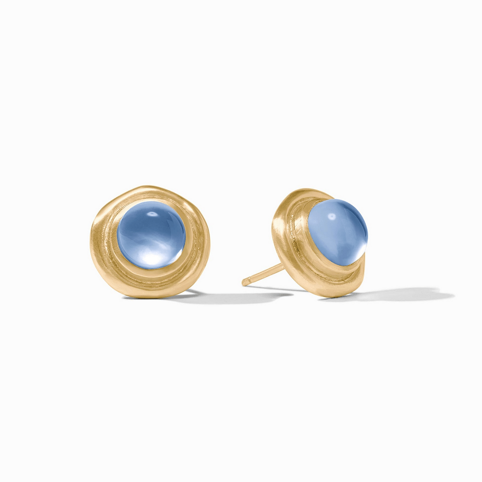 Wave Stone Stud (3 colors)