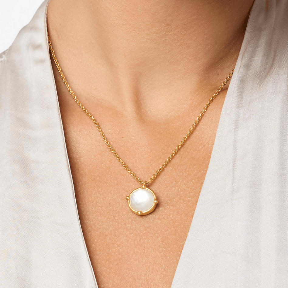 Honeybee Solitaire Necklace (17 colors)