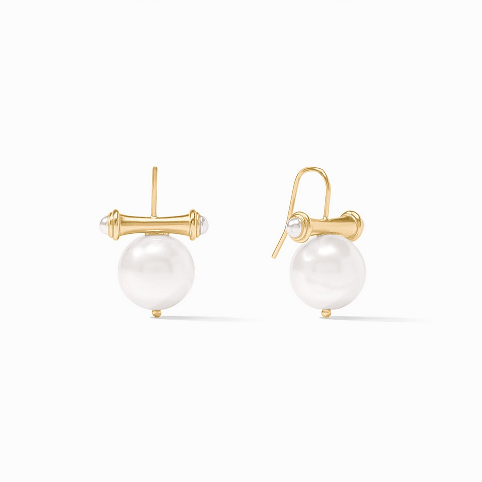 Bamboo Pearl Earring