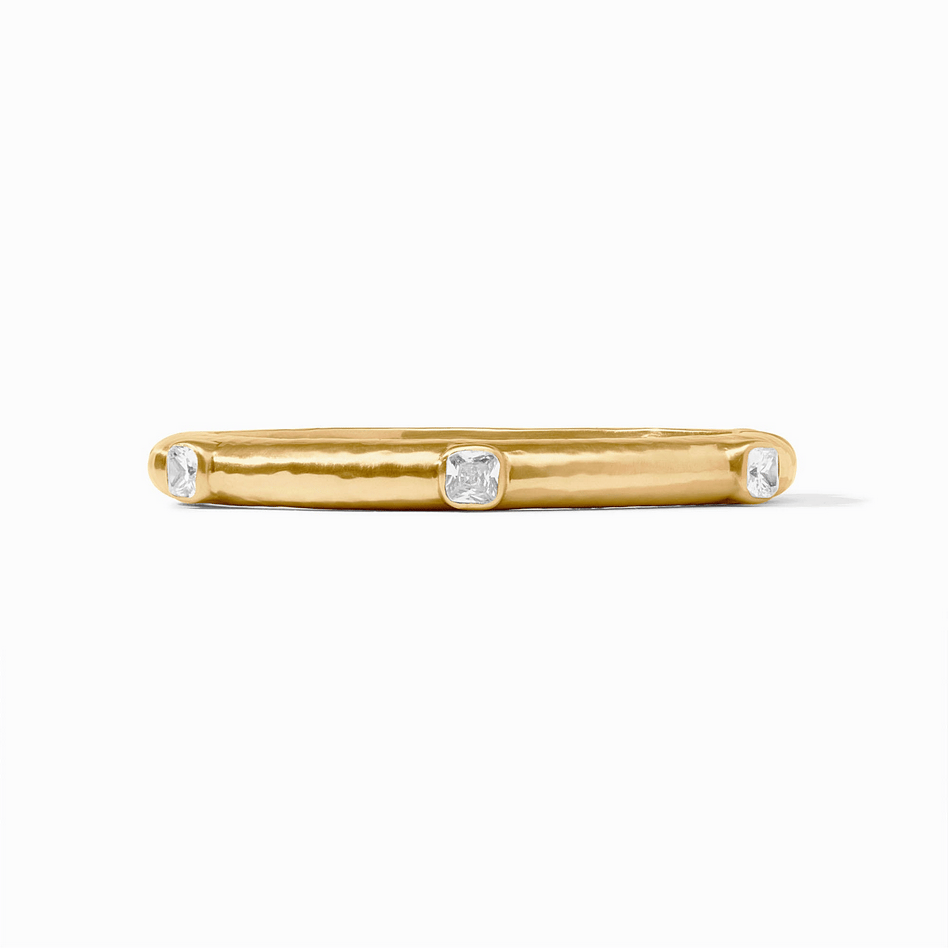 Catalina Stone Hinge Bangle (18 colors)