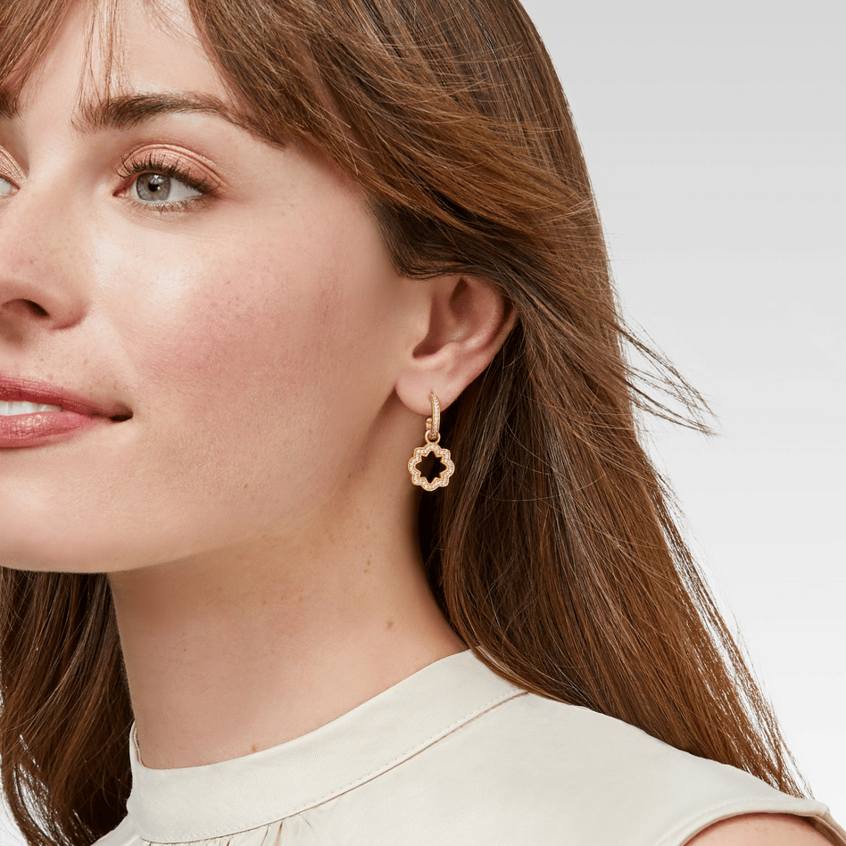 Odette Hoop and Charm Earring
