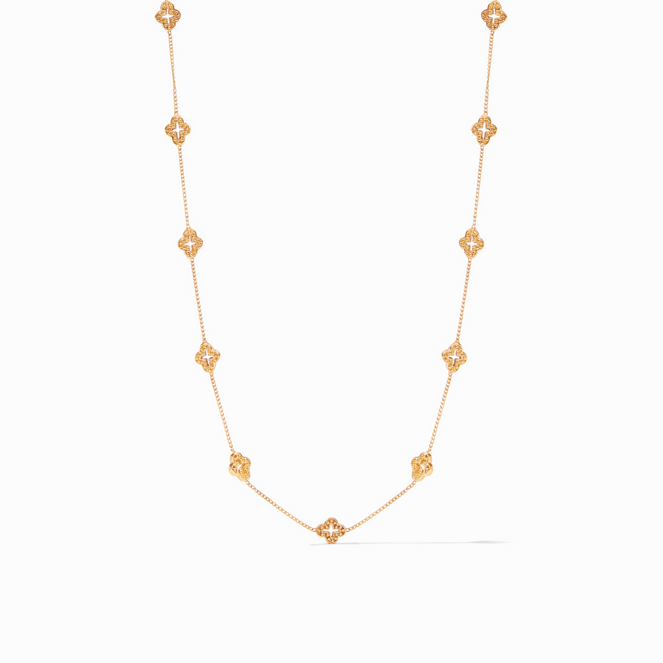 Florentine Demi Delicate Station Necklace