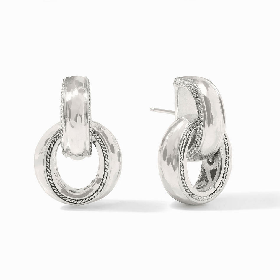 Cannes Doorknocker Earring (gold or silver)
