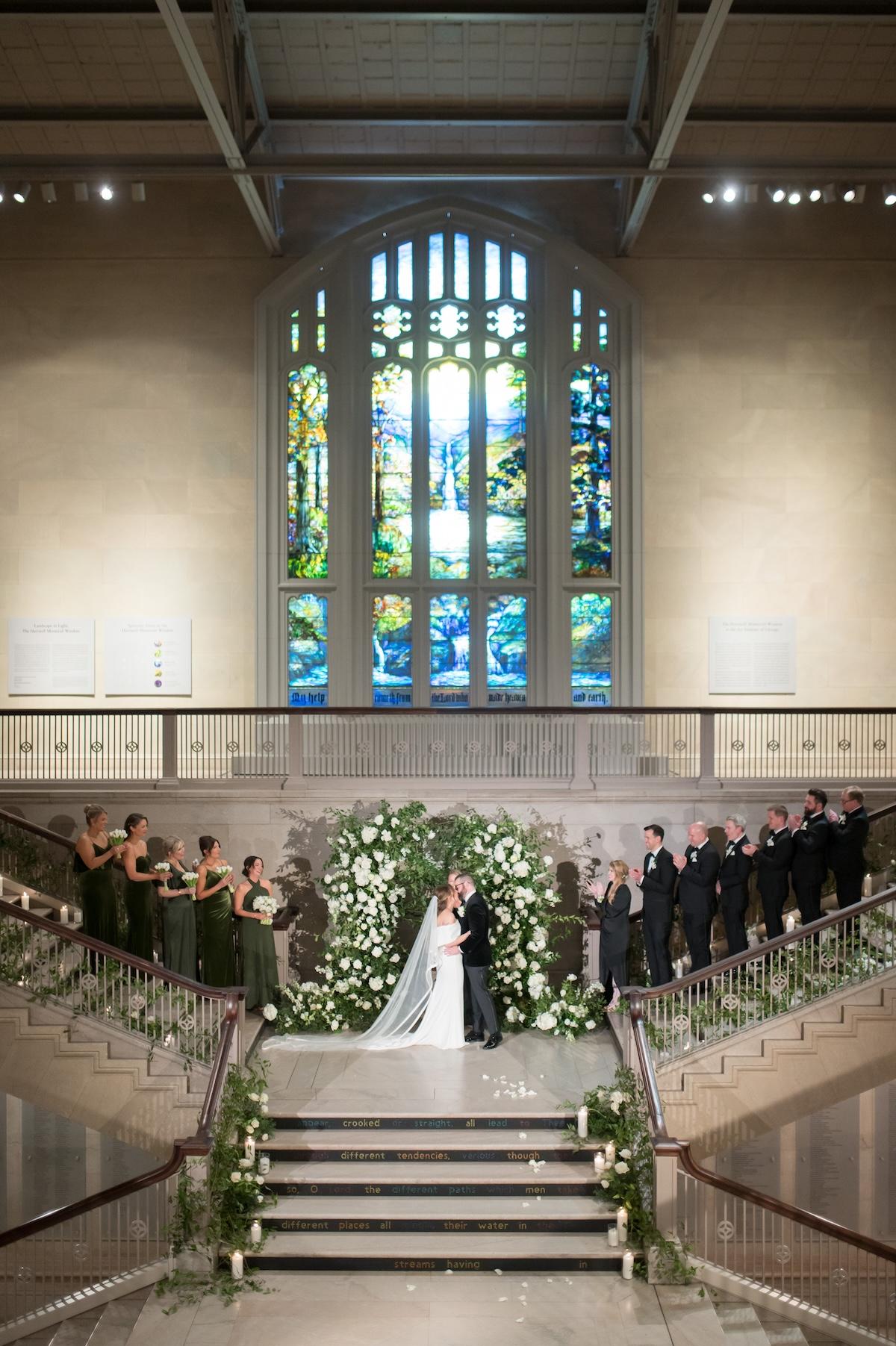 A Romantic Fall Wedding at the Art Institute of Chicago 39
