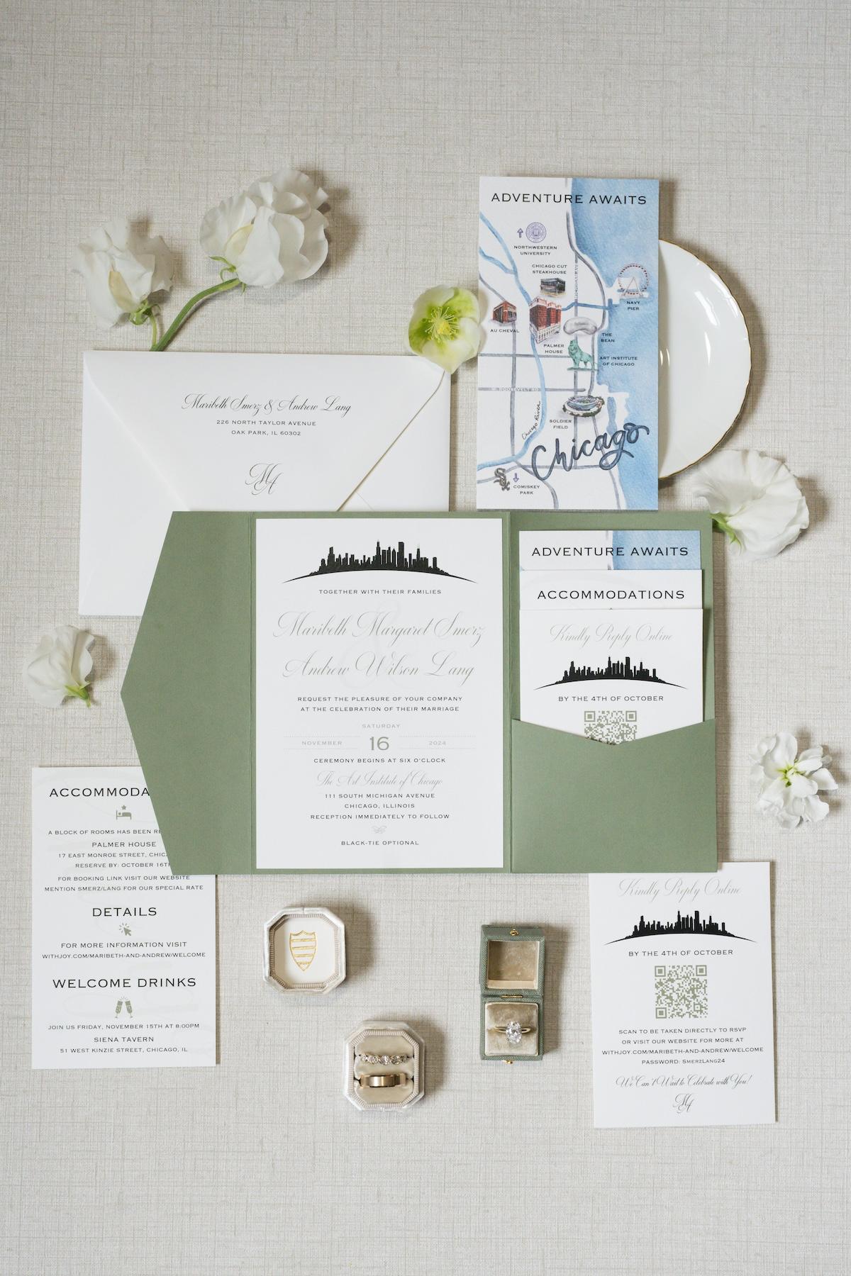 A Romantic Fall Wedding at the Art Institute of Chicago 41