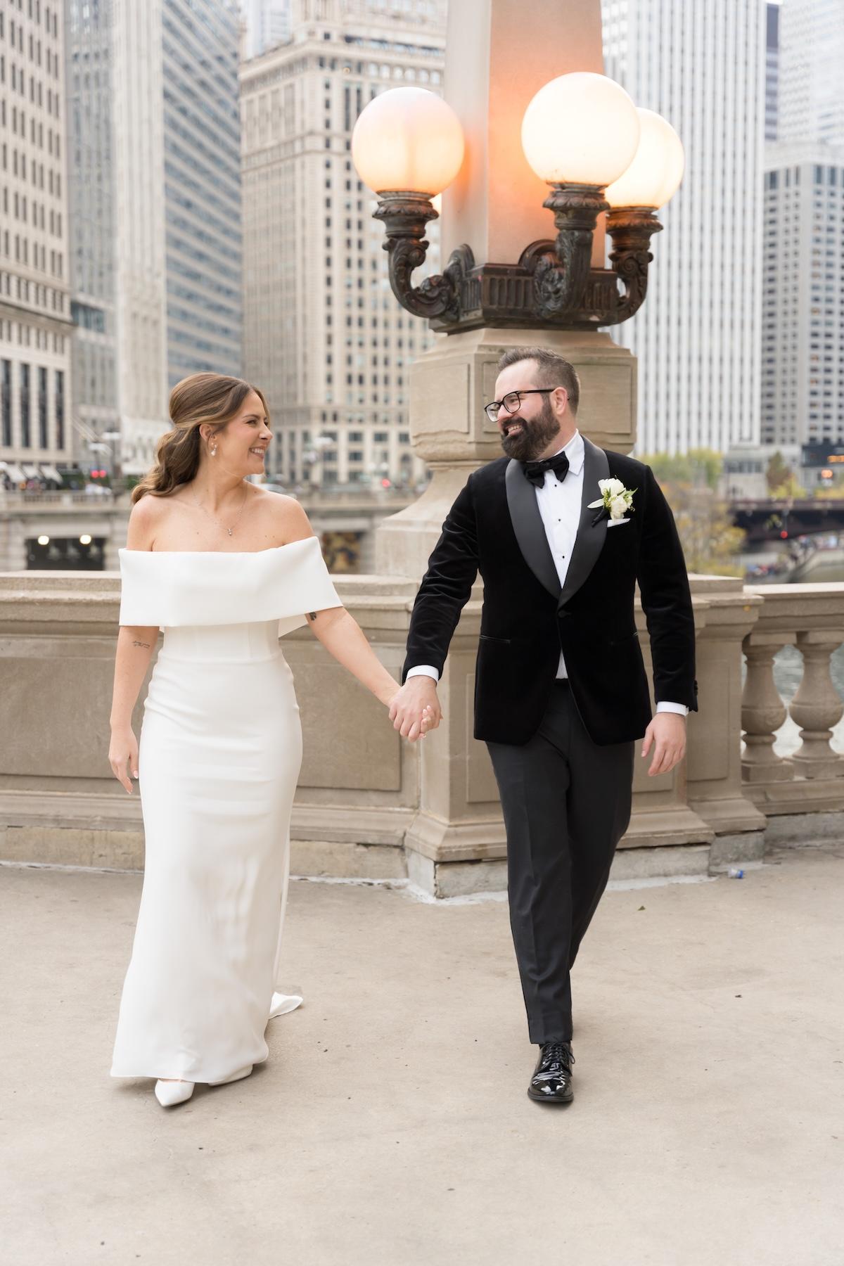 A Romantic Fall Wedding at the Art Institute of Chicago
