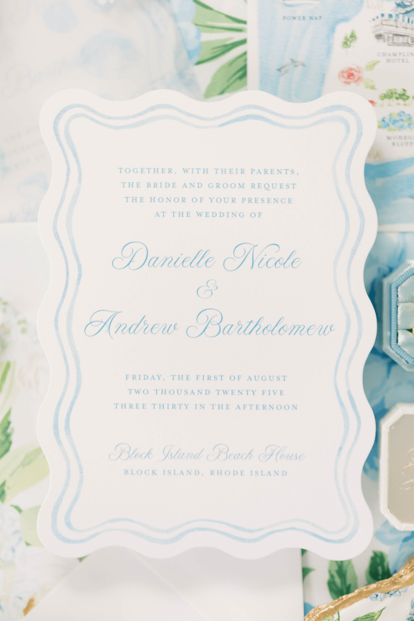 A Modern Summer Wedding at Block Island Beach House photo 3