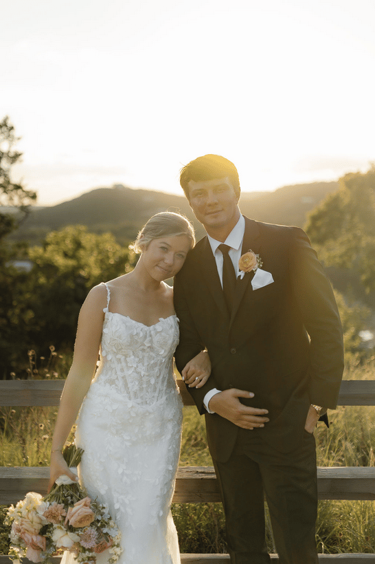 Taylor Johnson & Collin Means's wedding 6