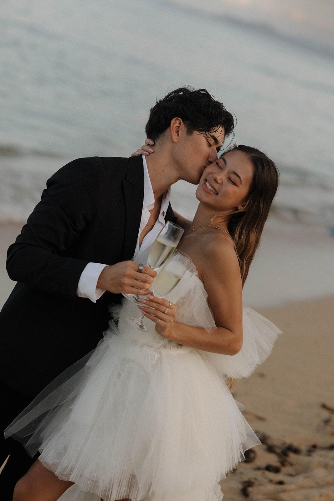 A Whimsical Elopement Shoot at Kualoa Regional Park photo 4
