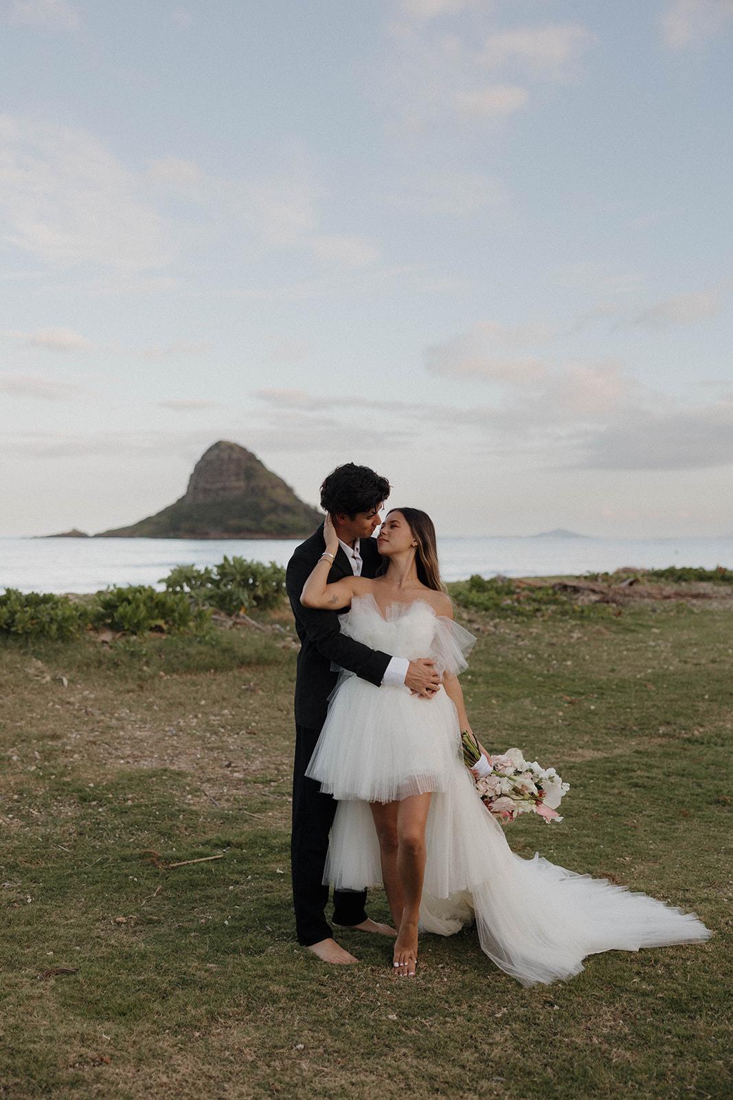 A Whimsical Elopement Shoot at Kualoa Regional Park 22