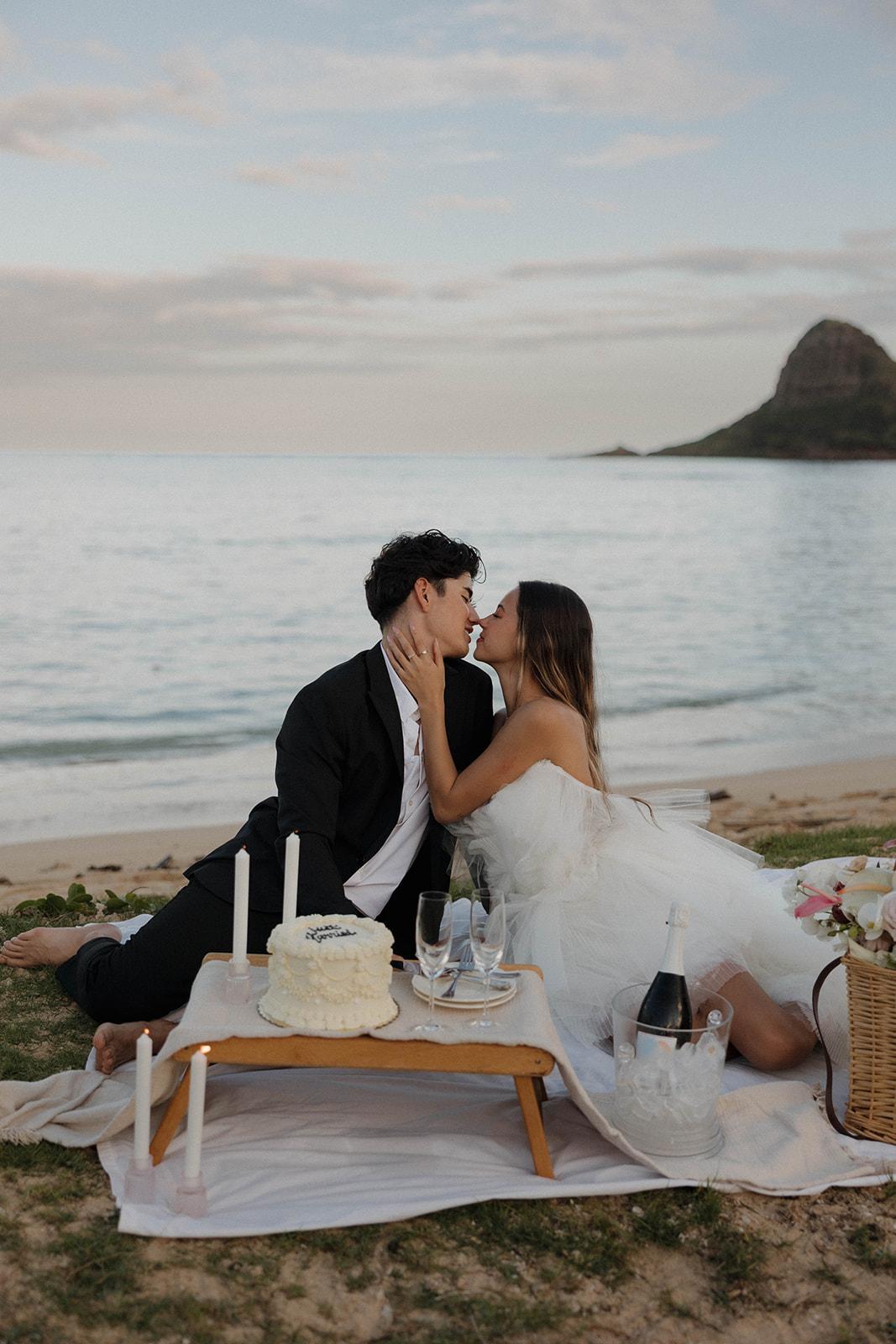 A Whimsical Elopement Shoot at Kualoa Regional Park 13