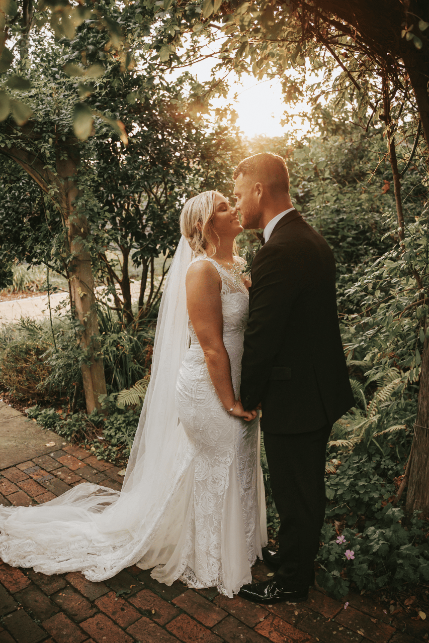 Bride and Groom - Sunset