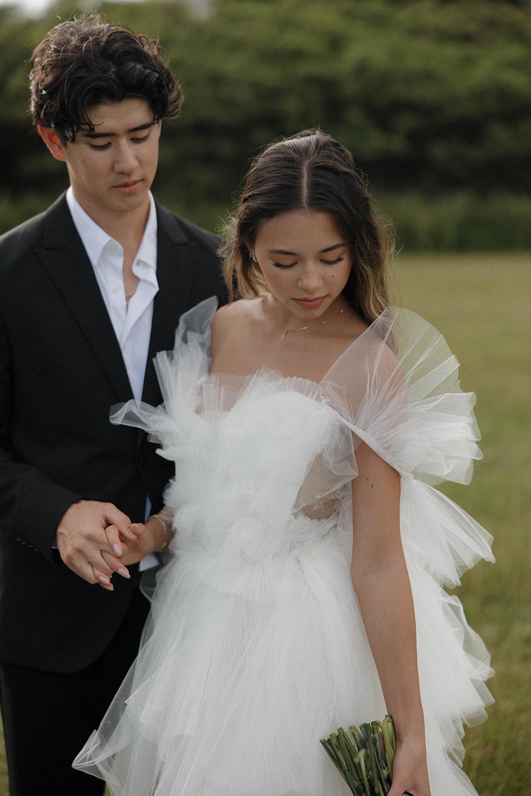 A Whimsical Elopement Shoot at Kualoa Regional Park photo 5