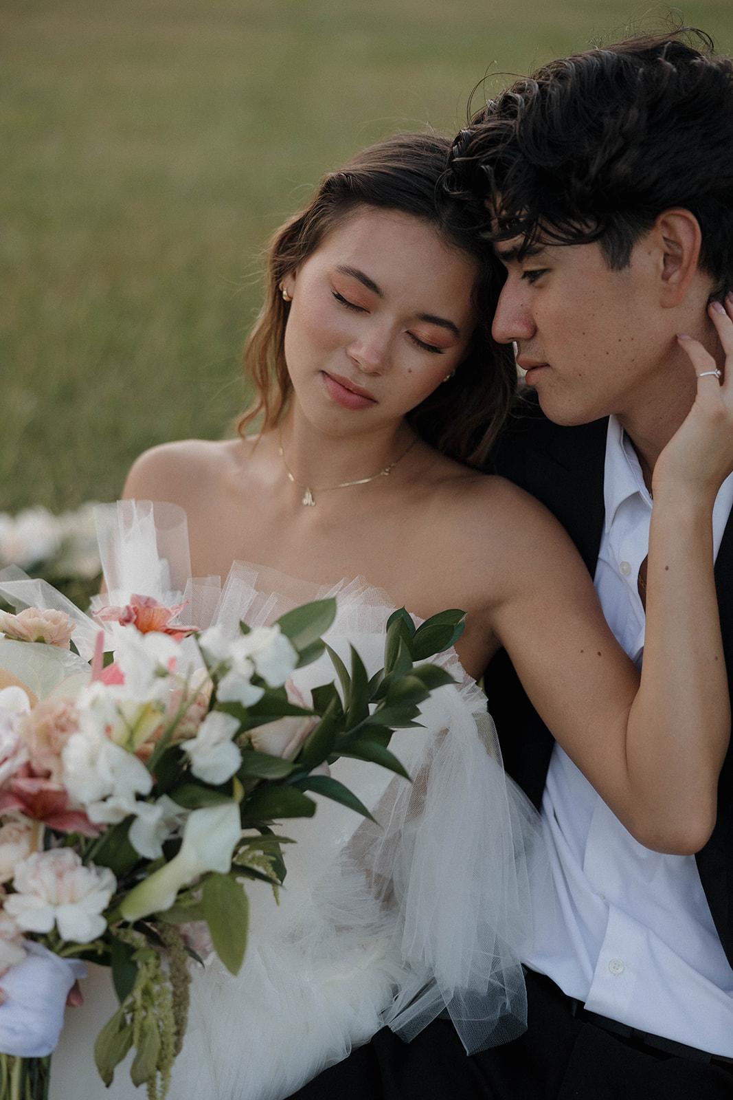 A Whimsical Elopement Shoot at Kualoa Regional Park 12