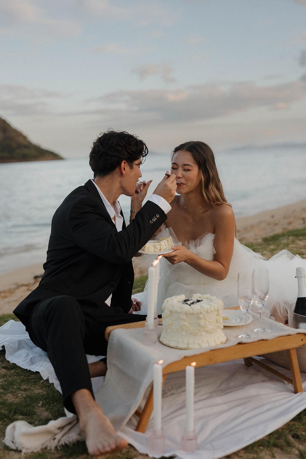 A Whimsical Elopement Shoot at Kualoa Regional Park 11