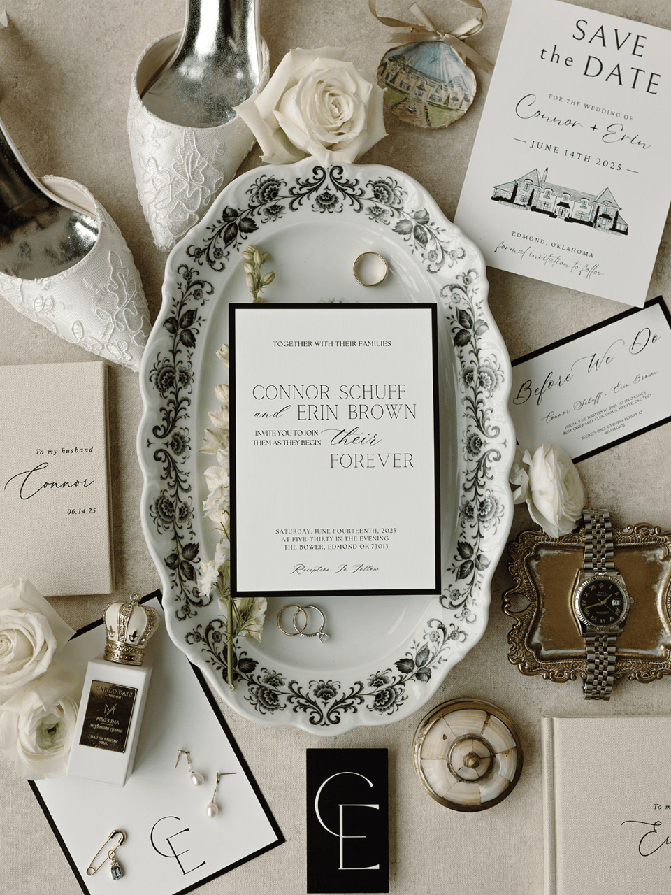 A Modern Summer Wedding at The Bower photo 2
