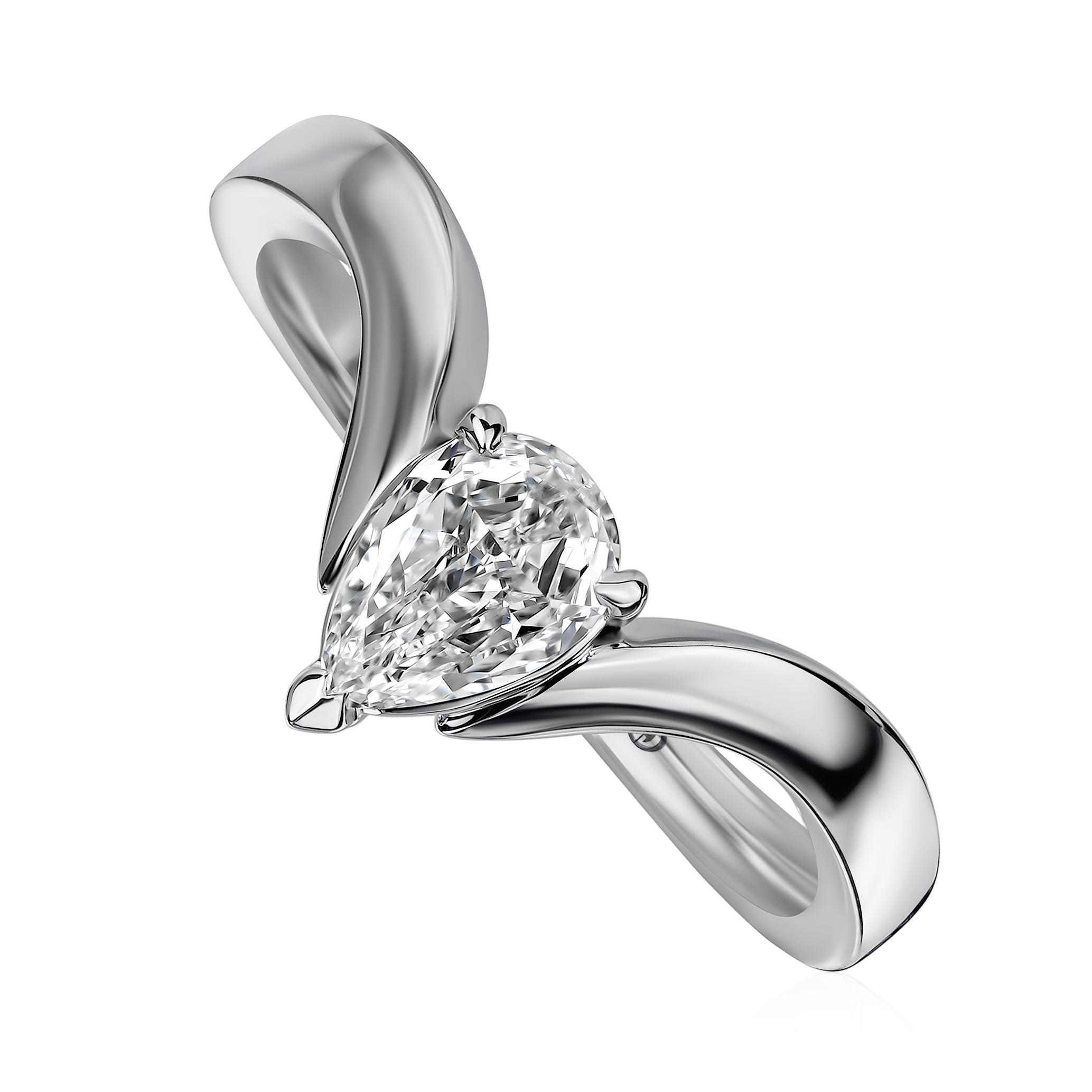 Love Luxe L'Amour Crisscut® Pear Shape Diamond Ring