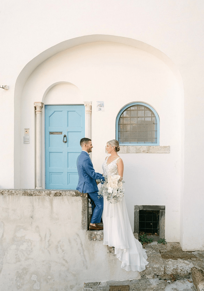 A Romantic Summer Wedding at Villa Mariella