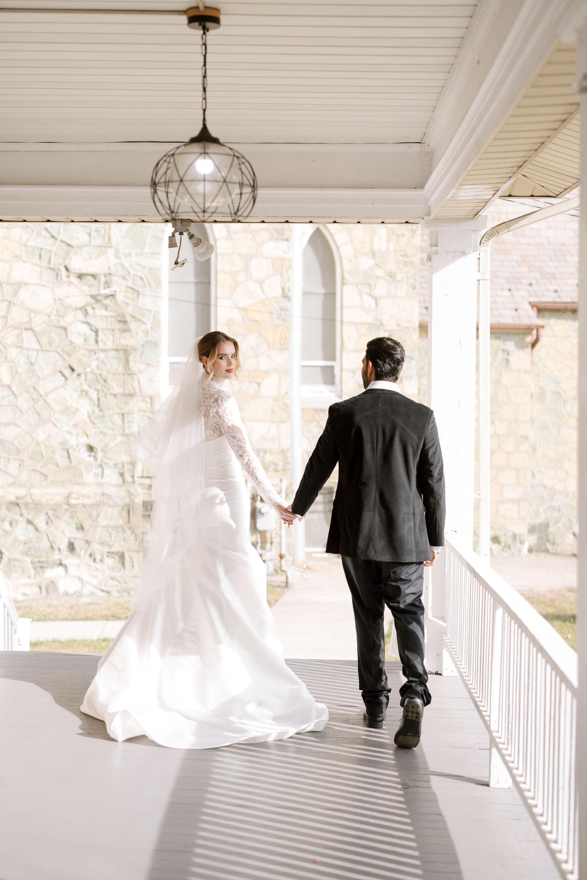 A Vintage Fall Wedding at The Arches 26