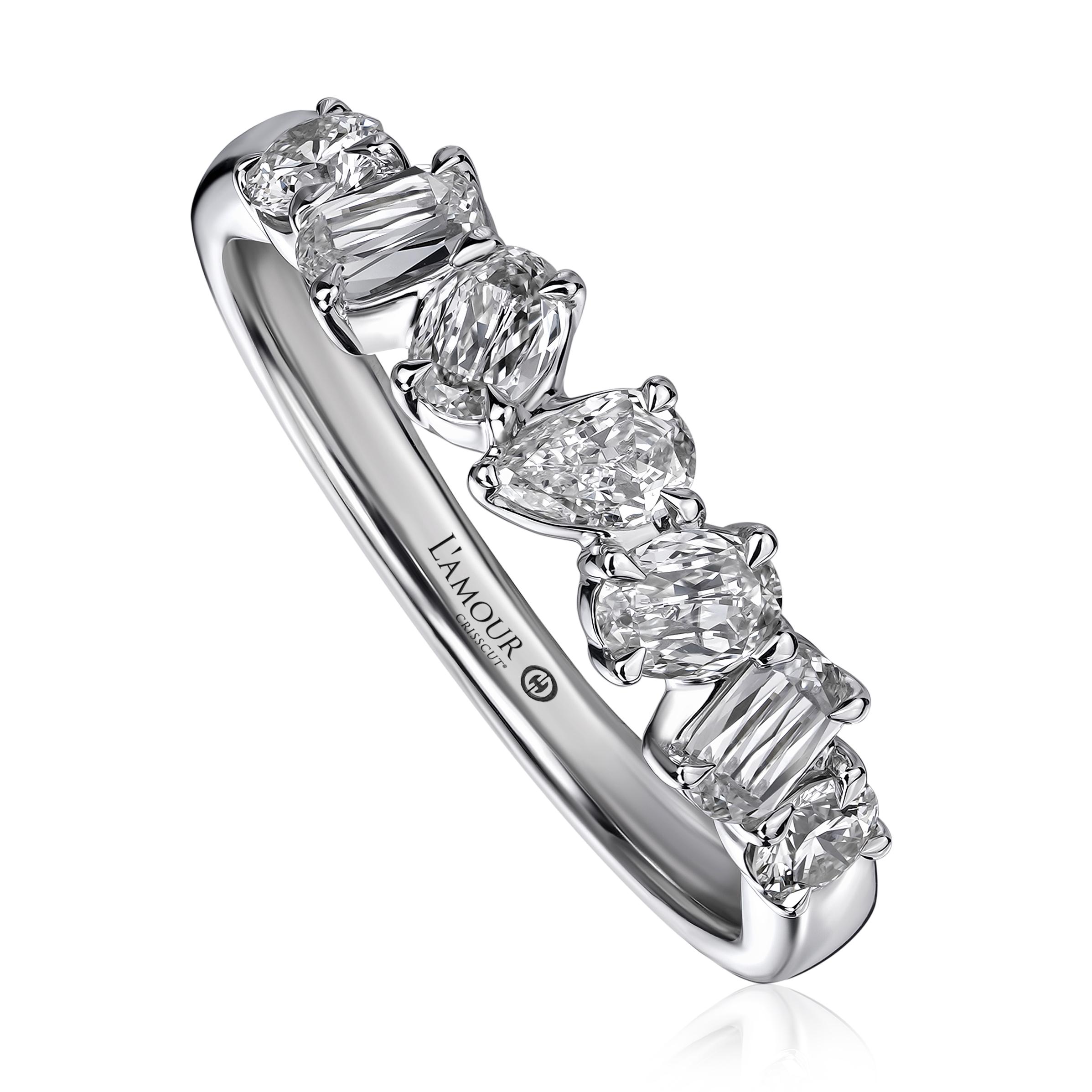 Love Luxe L'Amour Crisscut® Diamond Multi-Shape Band