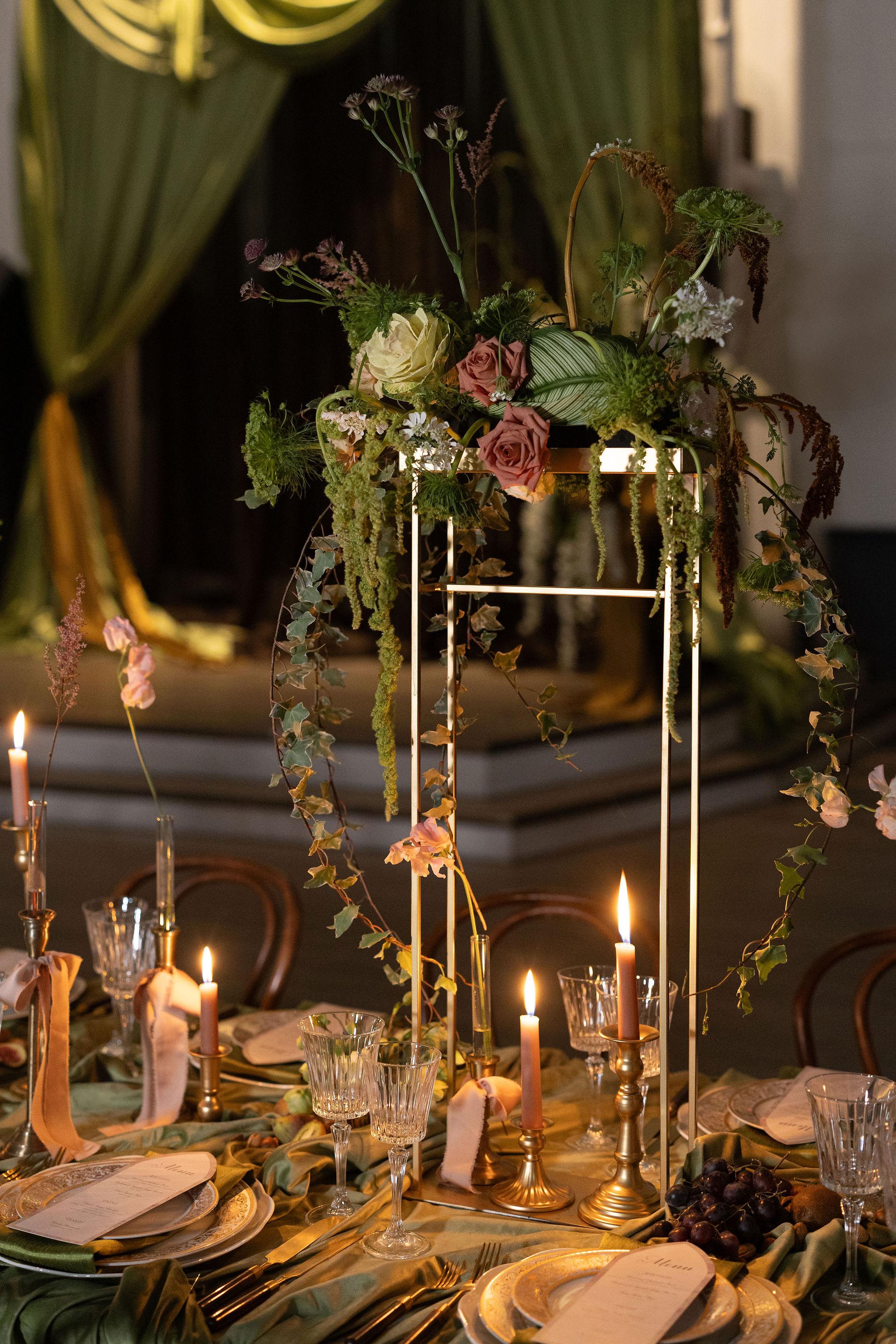 A Vintage Fall Wedding at The Arches