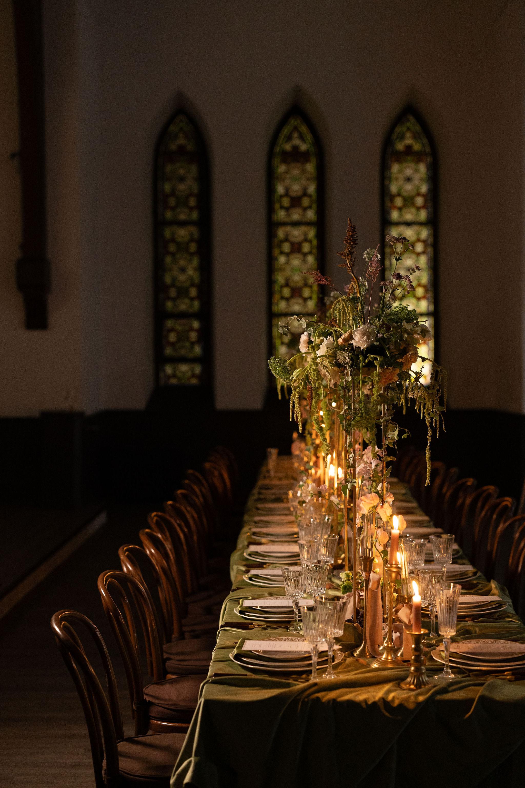 A Vintage Fall Wedding at The Arches 54