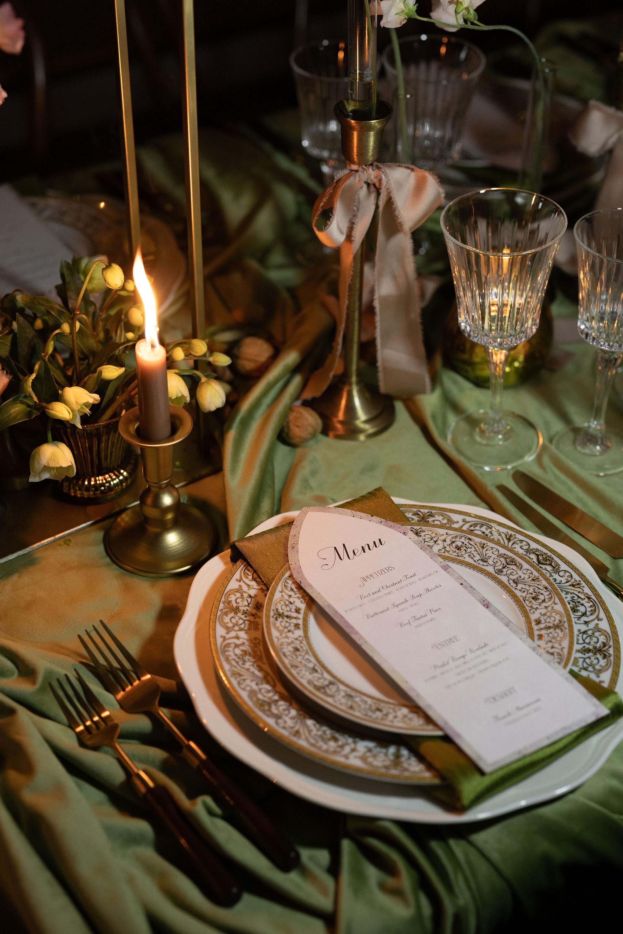 A Vintage Fall Wedding at The Arches 57