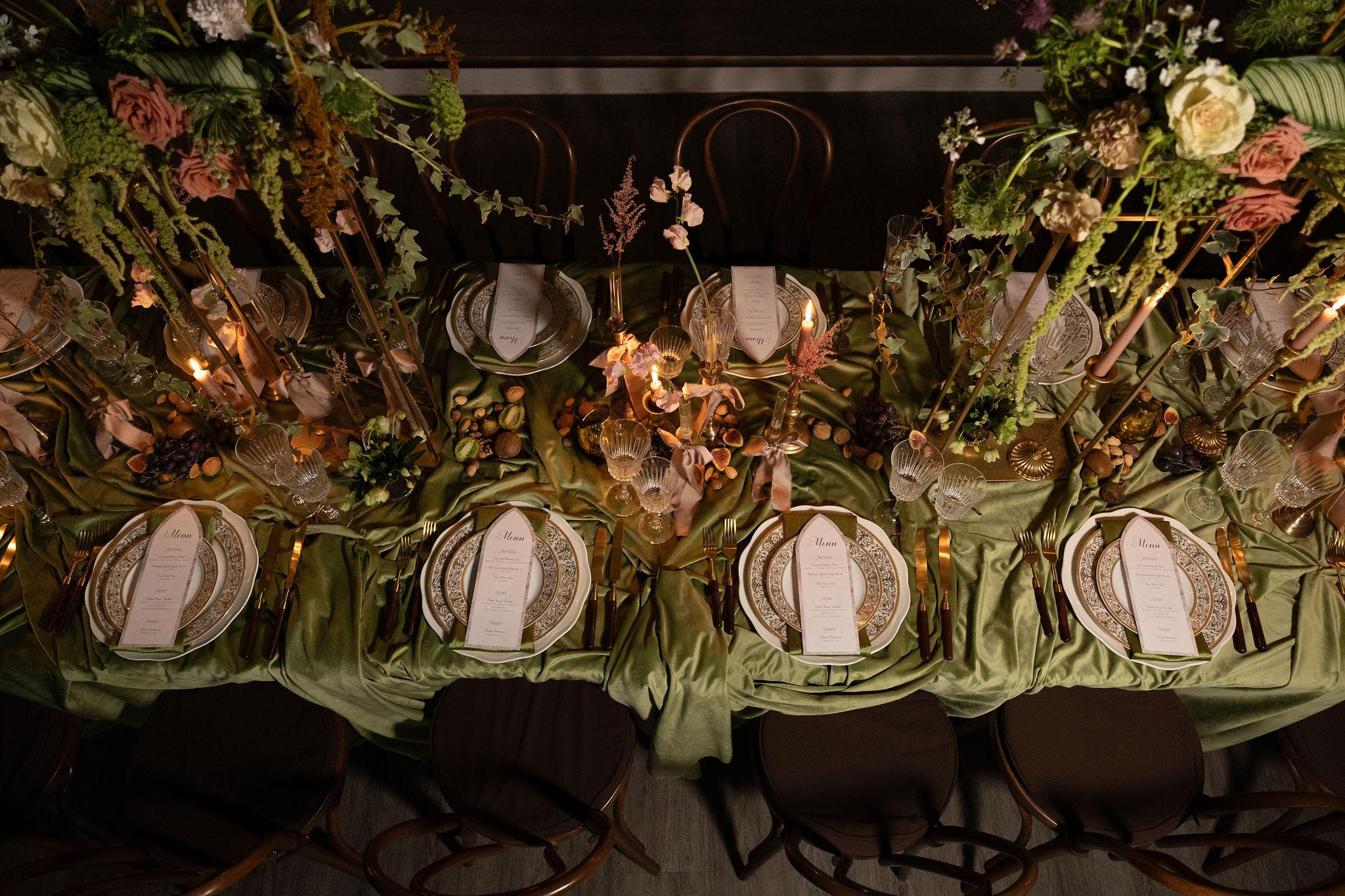 A Vintage Fall Wedding at The Arches 37