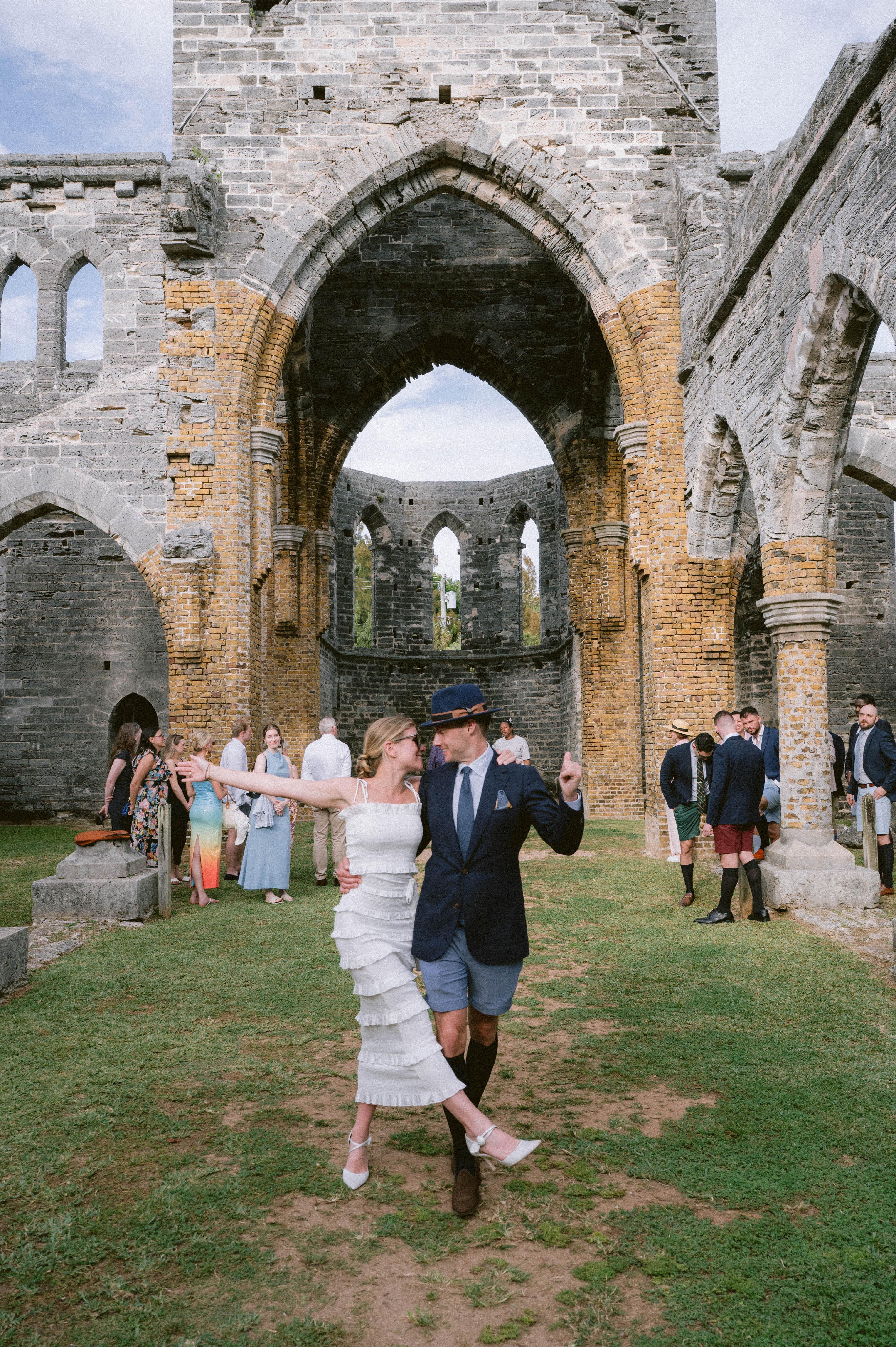 A Romantic Spring Wedding at The Unfinished Church
