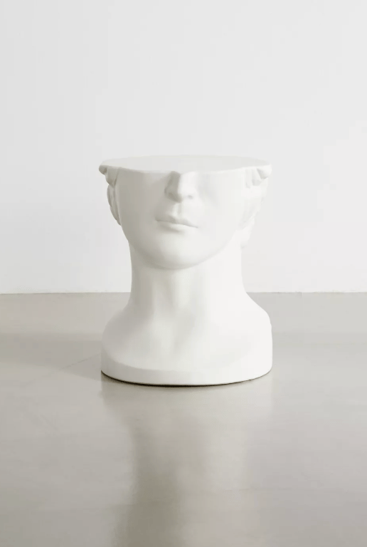 Bust Ceramic Side Table/Nightstand