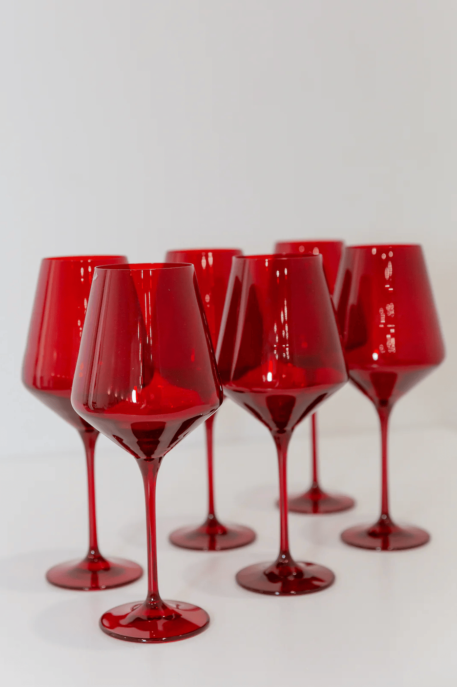 Estelle Colored Wine Stemware