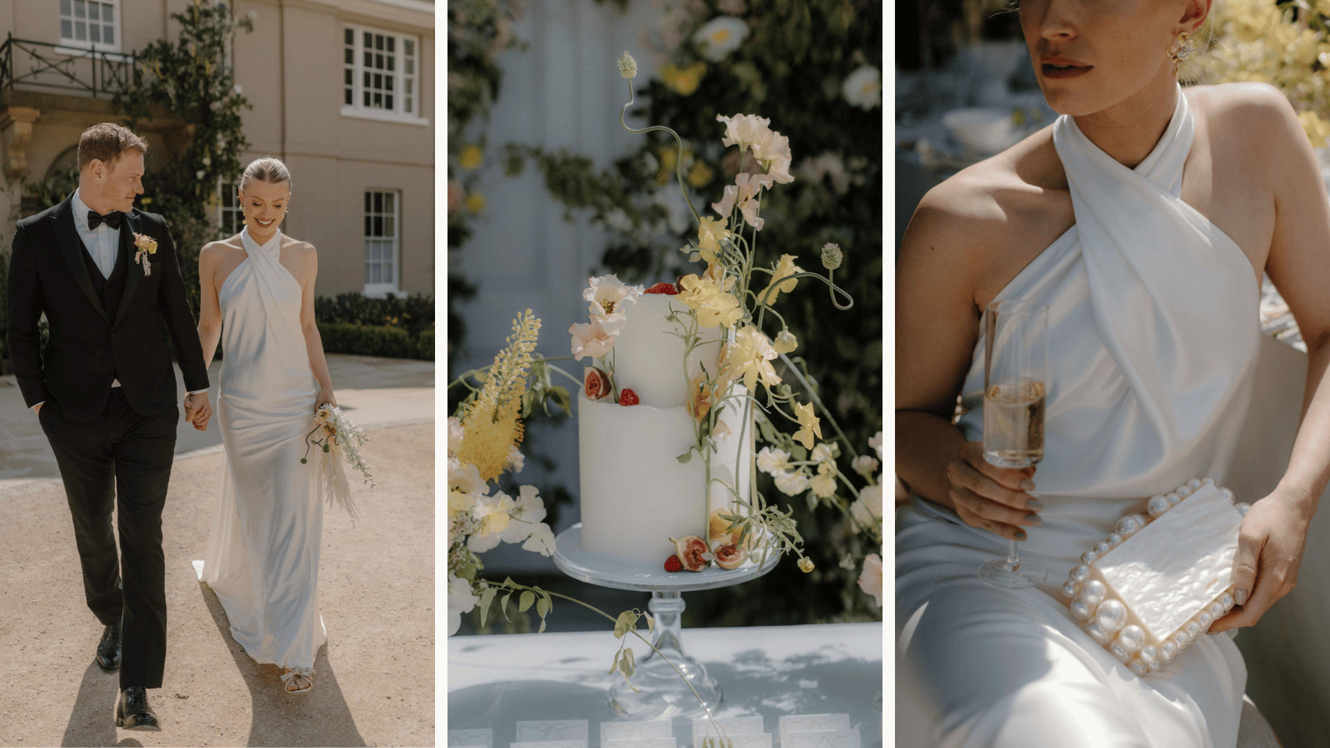Photos by Katy Melling Photography, Featured in A Modern Spring Styled Shoot at Burtonfields Hall