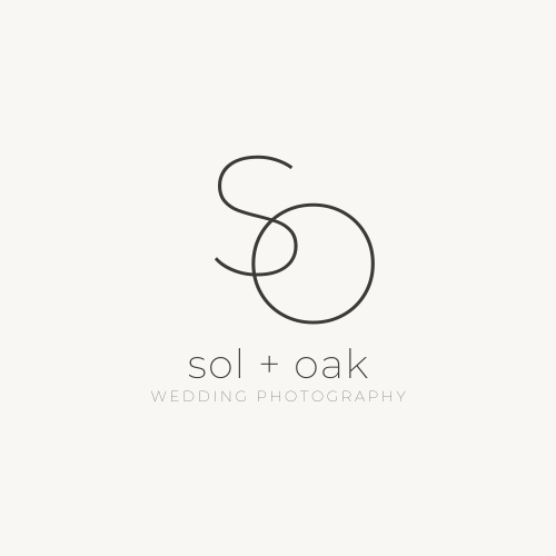sol + oak wedding photography