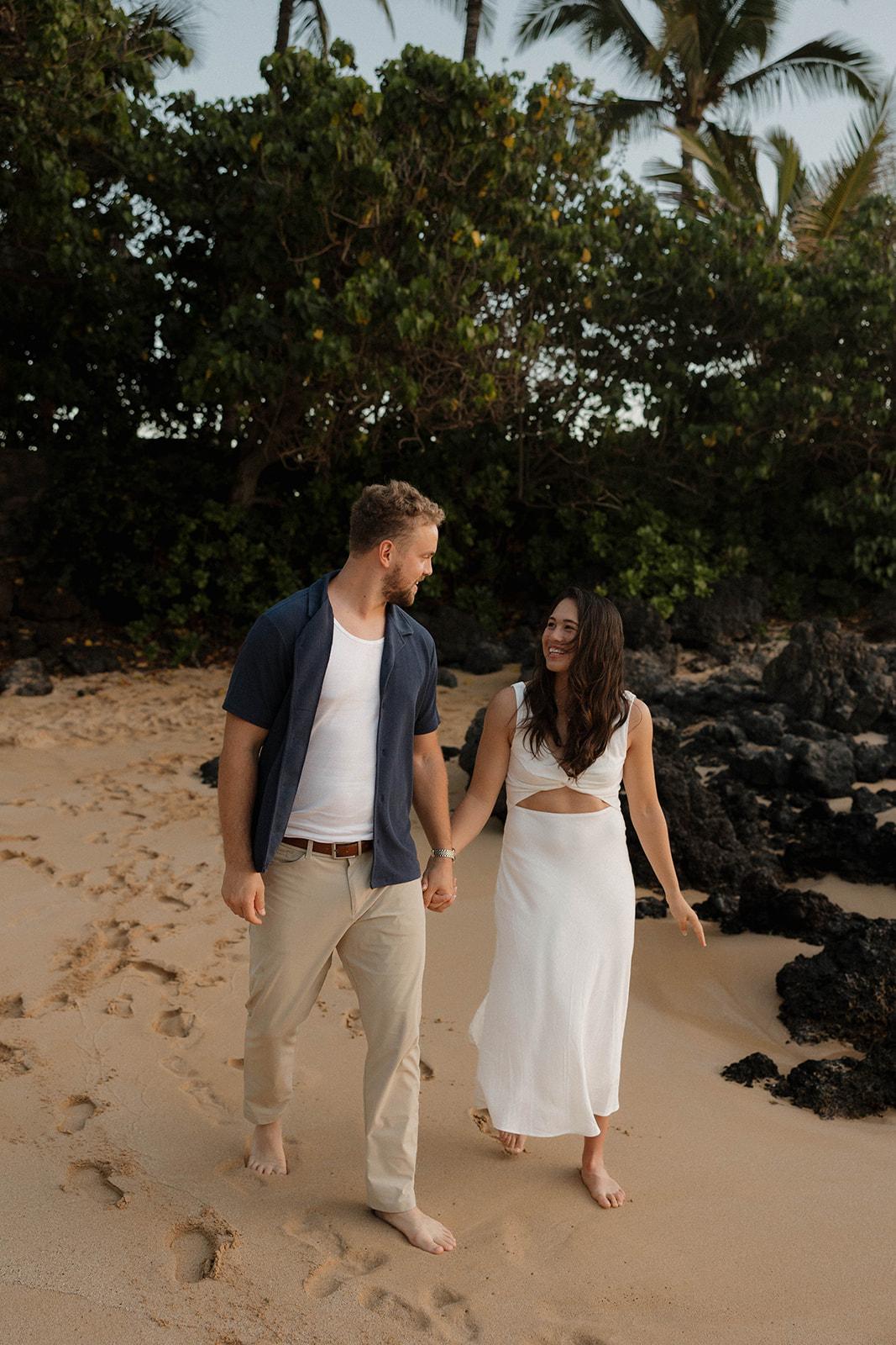 A Classic Spring Engagement at Makena Cove 46