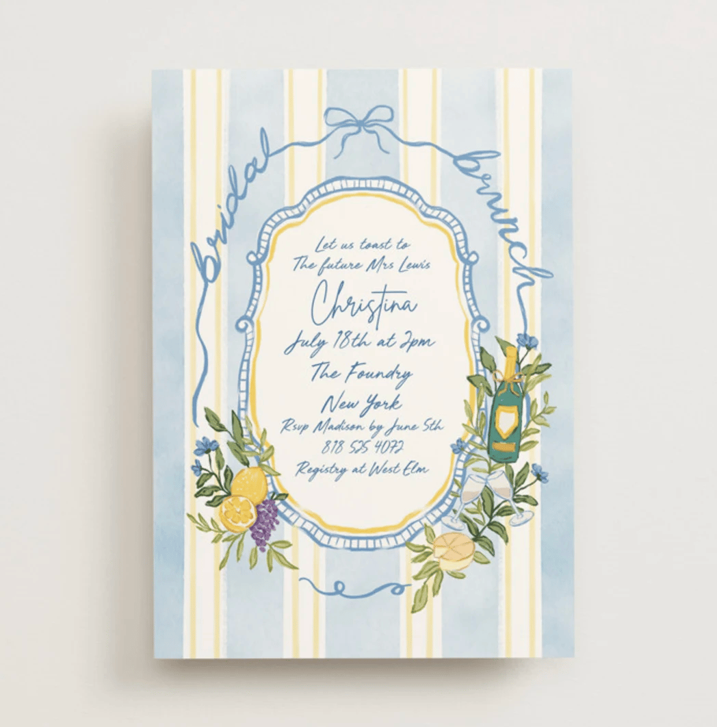 Lemon - Bridal Shower Invitations