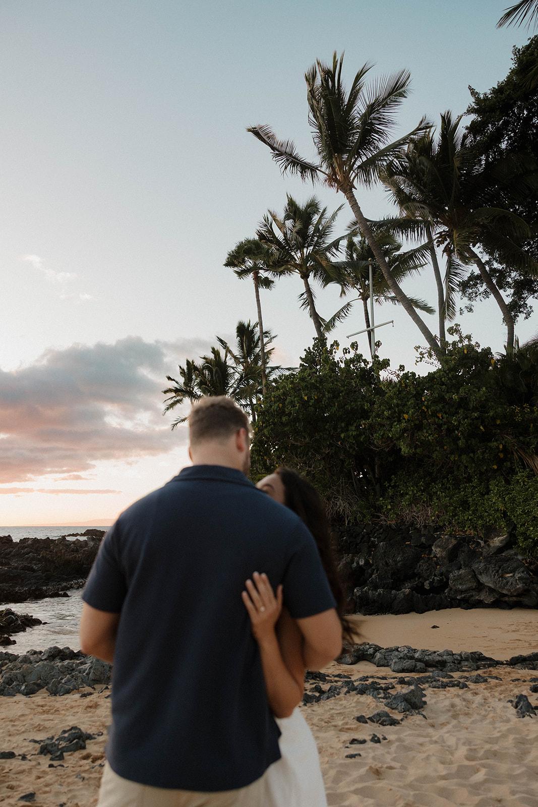 A Classic Spring Engagement at Makena Cove 50