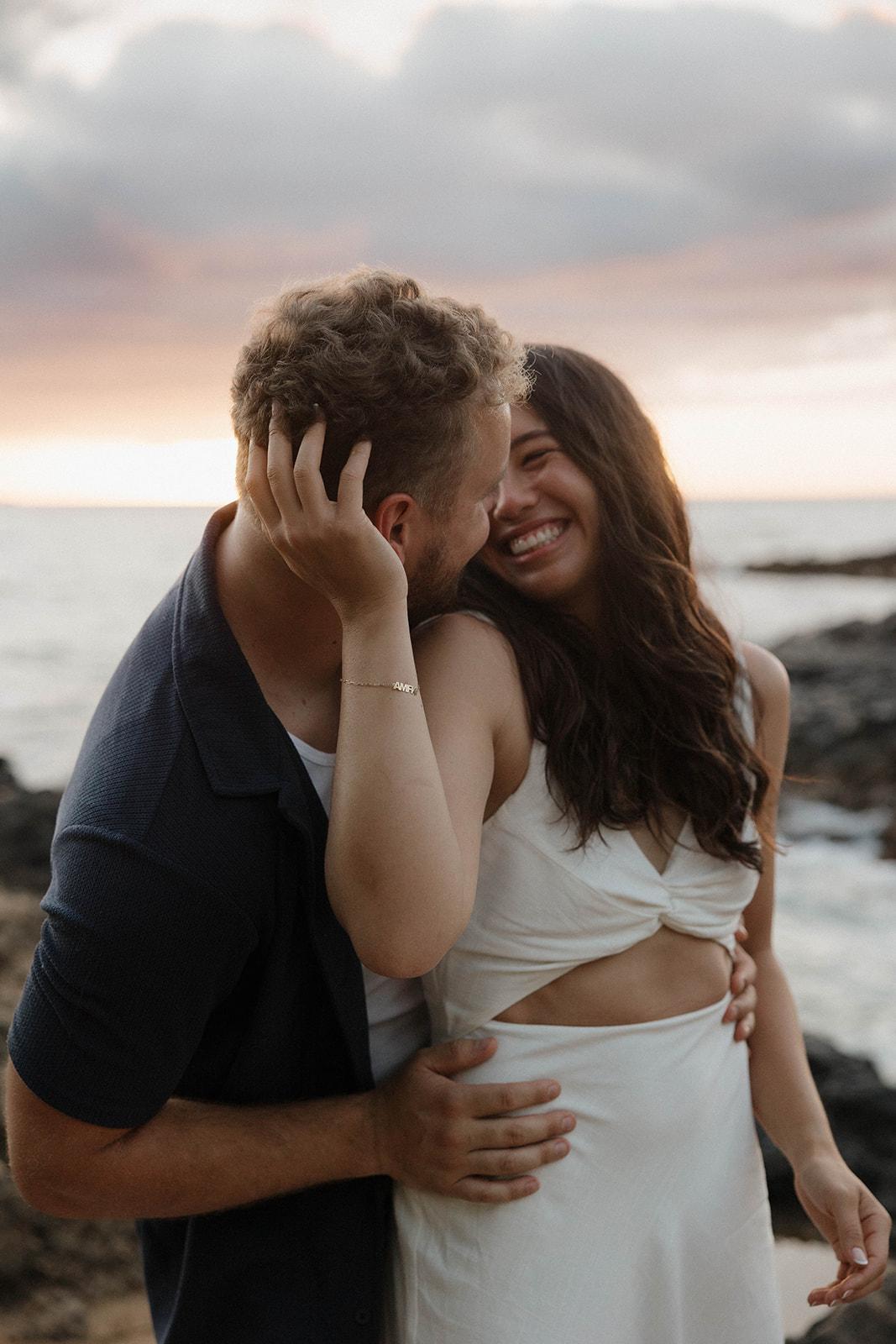 A Classic Spring Engagement at Makena Cove 13