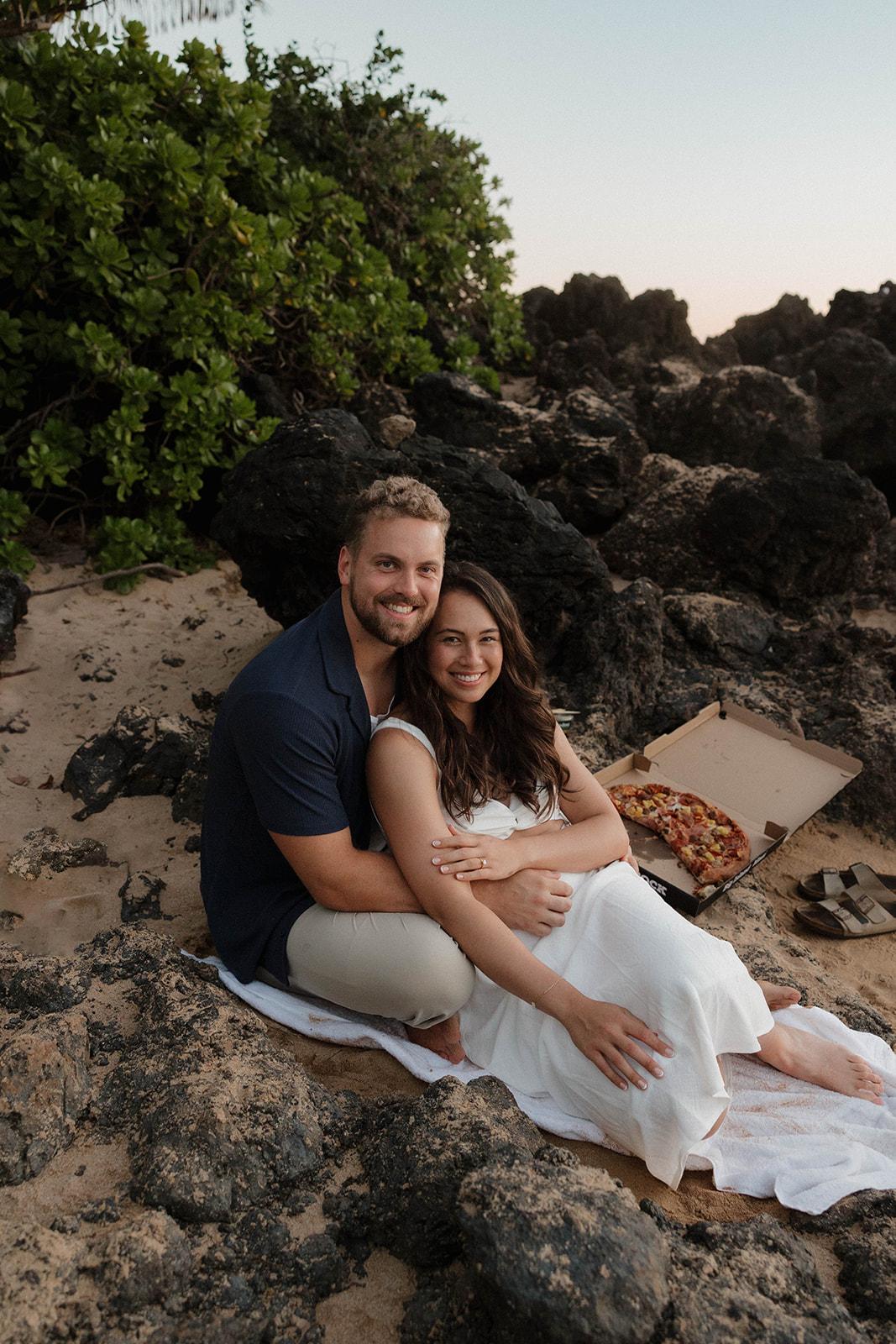 A Classic Spring Engagement at Makena Cove 57