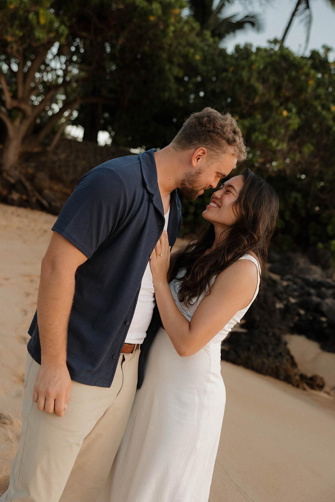 A Classic Spring Engagement at Makena Cove 25