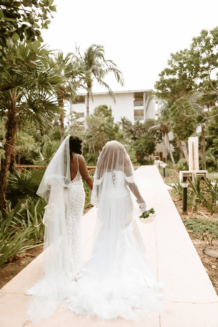 moments post-ceremony