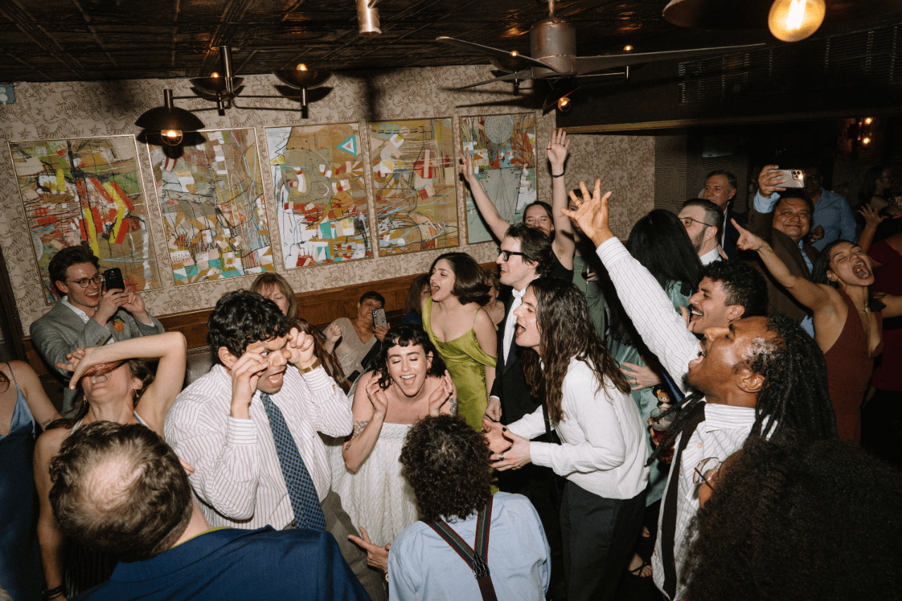 Tearing up the dance floor