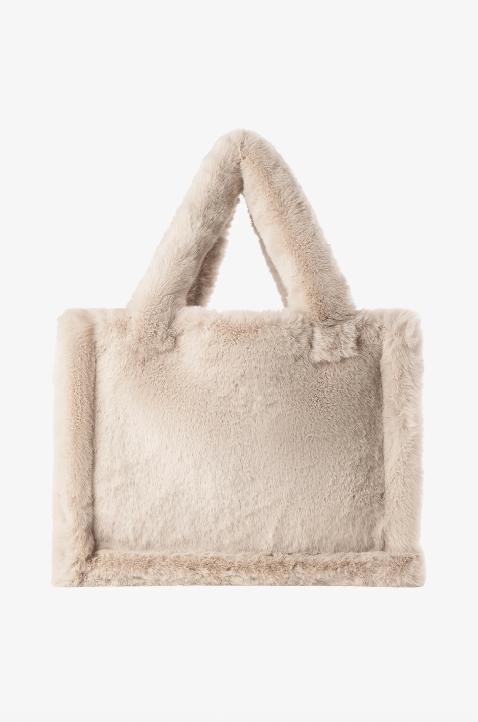 JADE | Faux Fur Tote Bag
