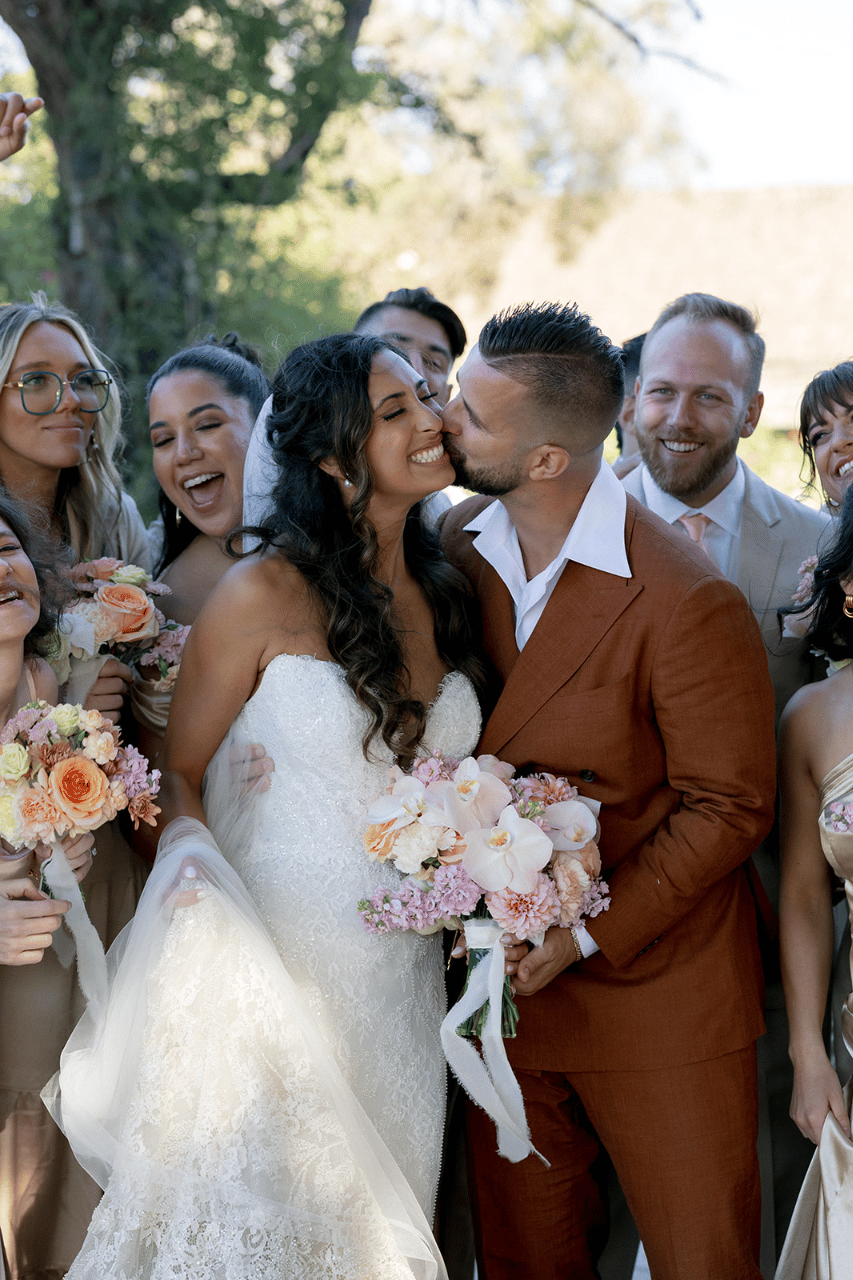 Sarah & Tyler in Monterey, Cali at Barns at Cooper Molera