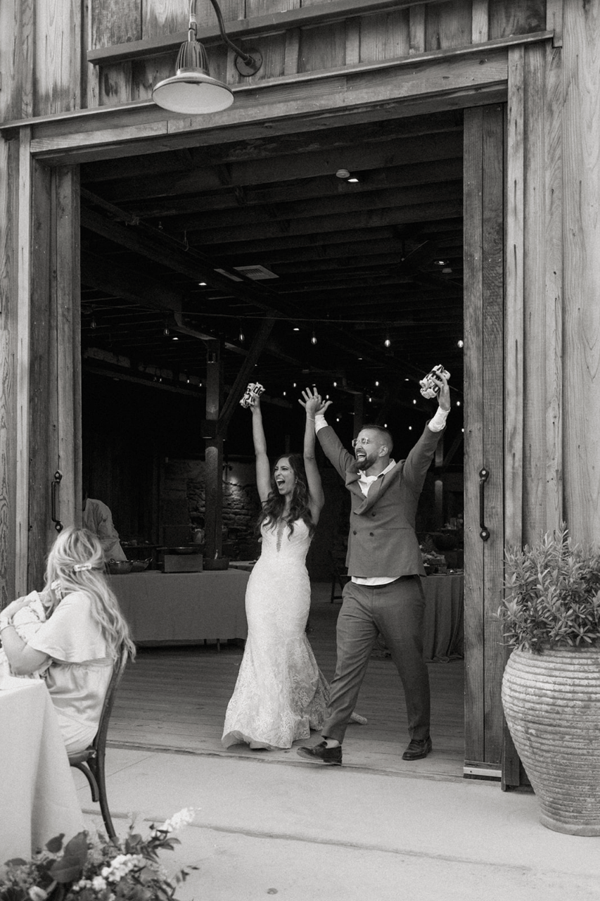 Sarah & Tyler in Monterey, Cali at Barns at Cooper Molera
