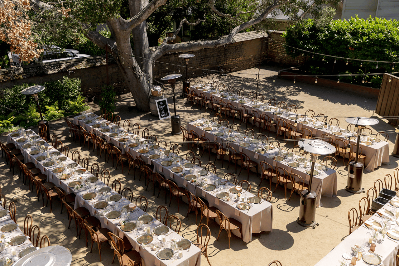 Sarah & Tyler in Monterey, Cali at Barns at Cooper Molera