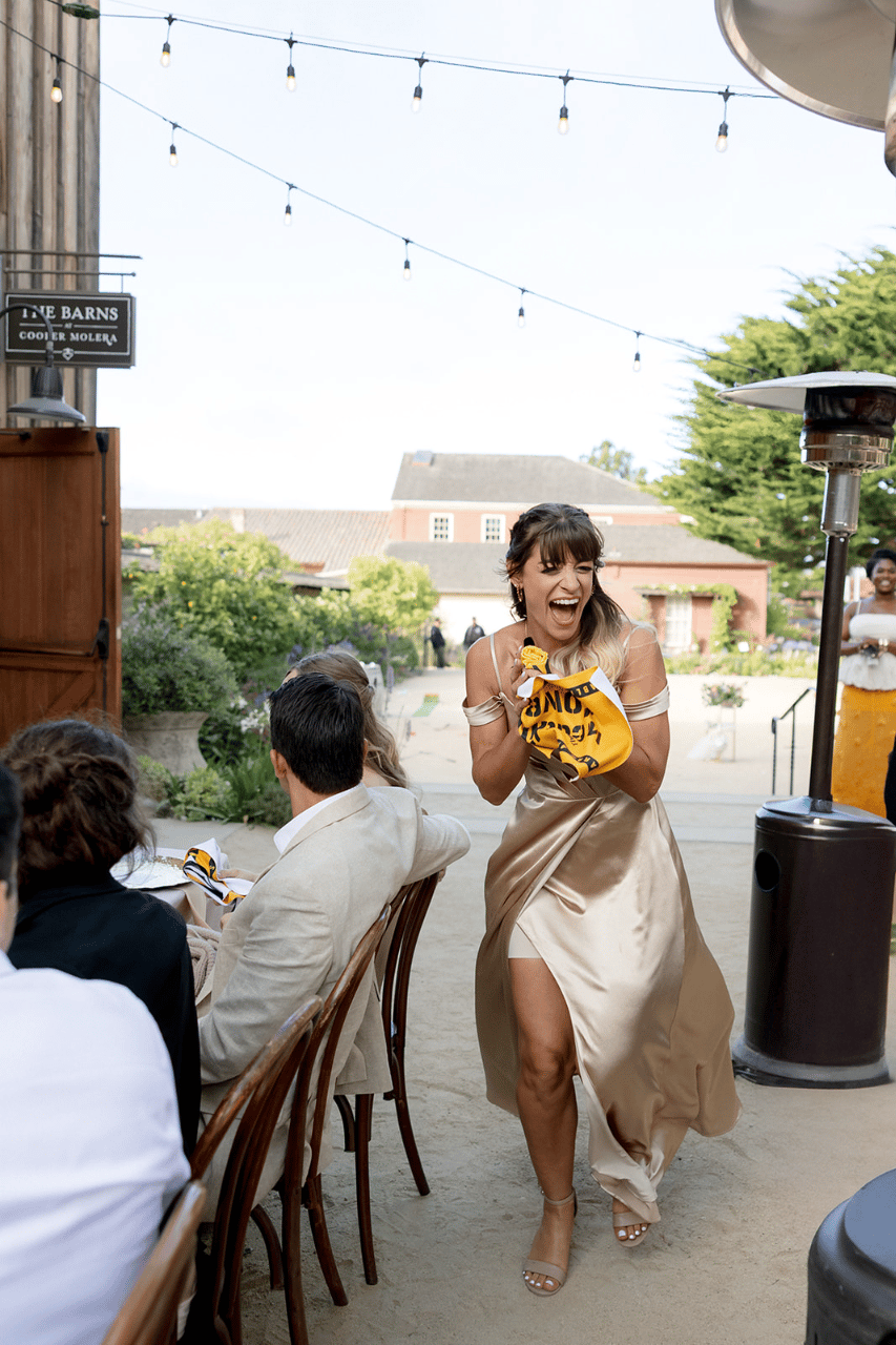 Sarah & Tyler in Monterey, Cali at Barns at Cooper Molera