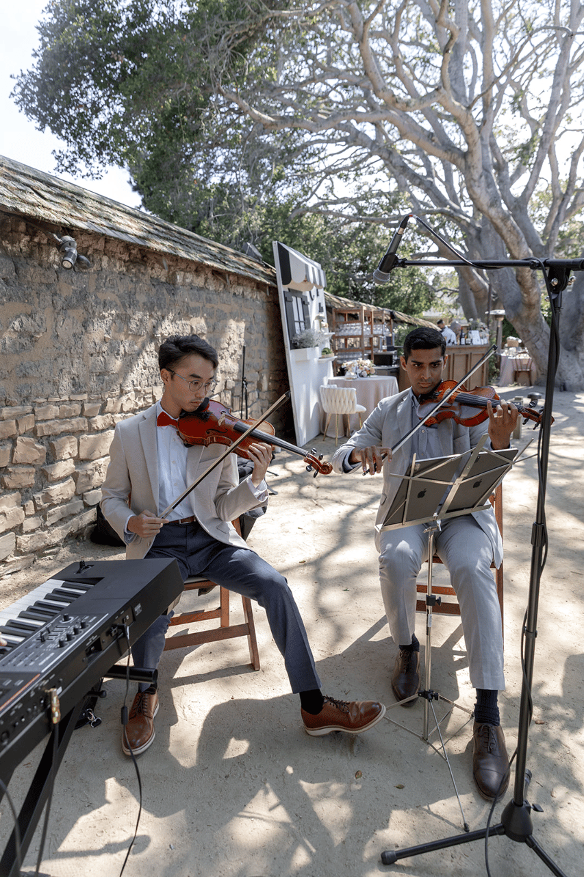 Sarah & Tyler in Monterey, Cali at Barns at Cooper Molera