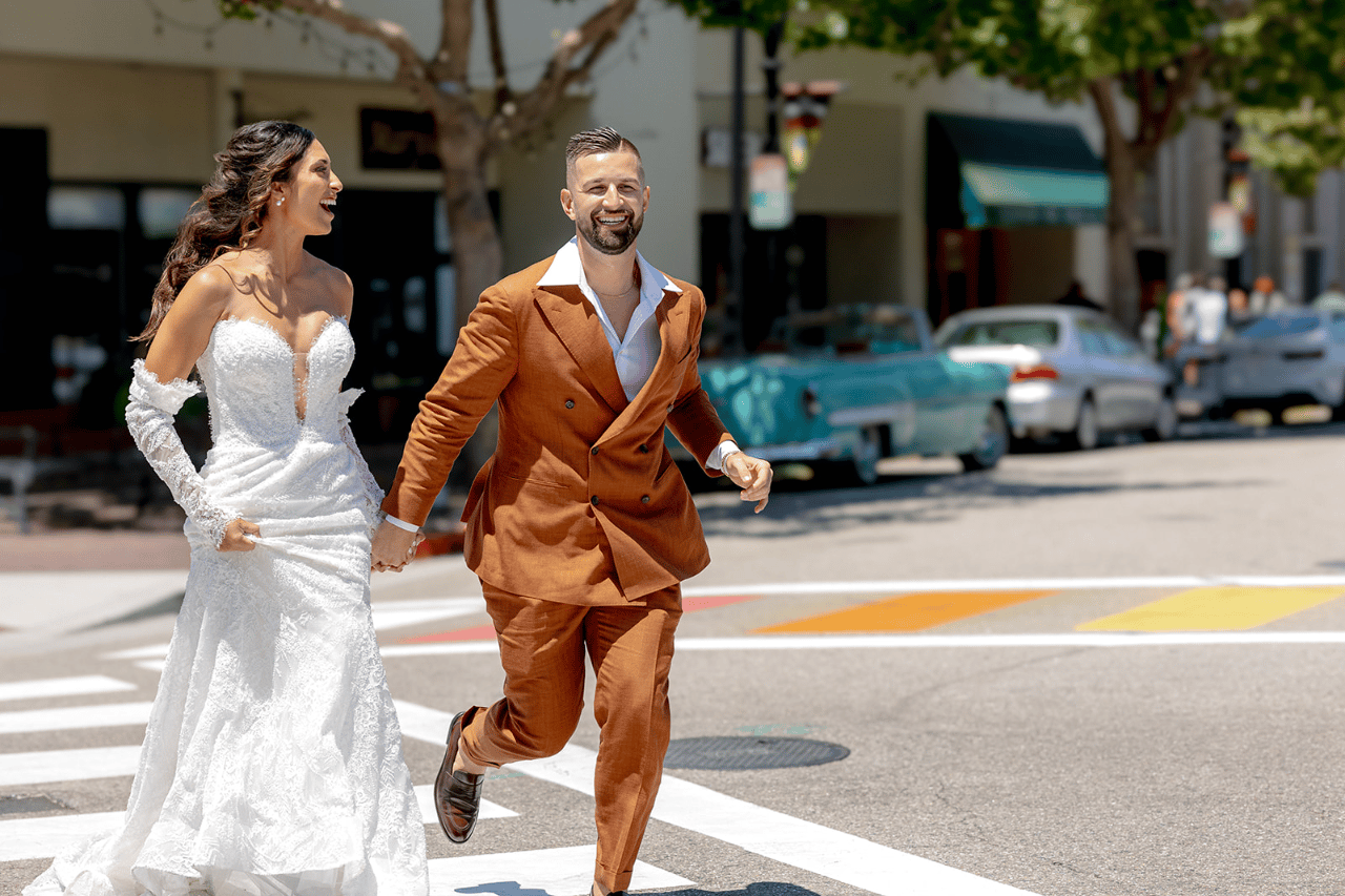 Sarah & Tyler in Monterey, Cali at Barns at Cooper Molera